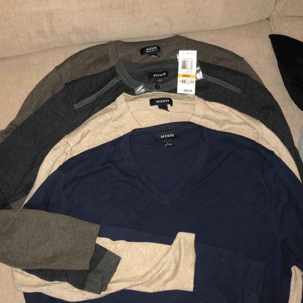 Alfani sweaters